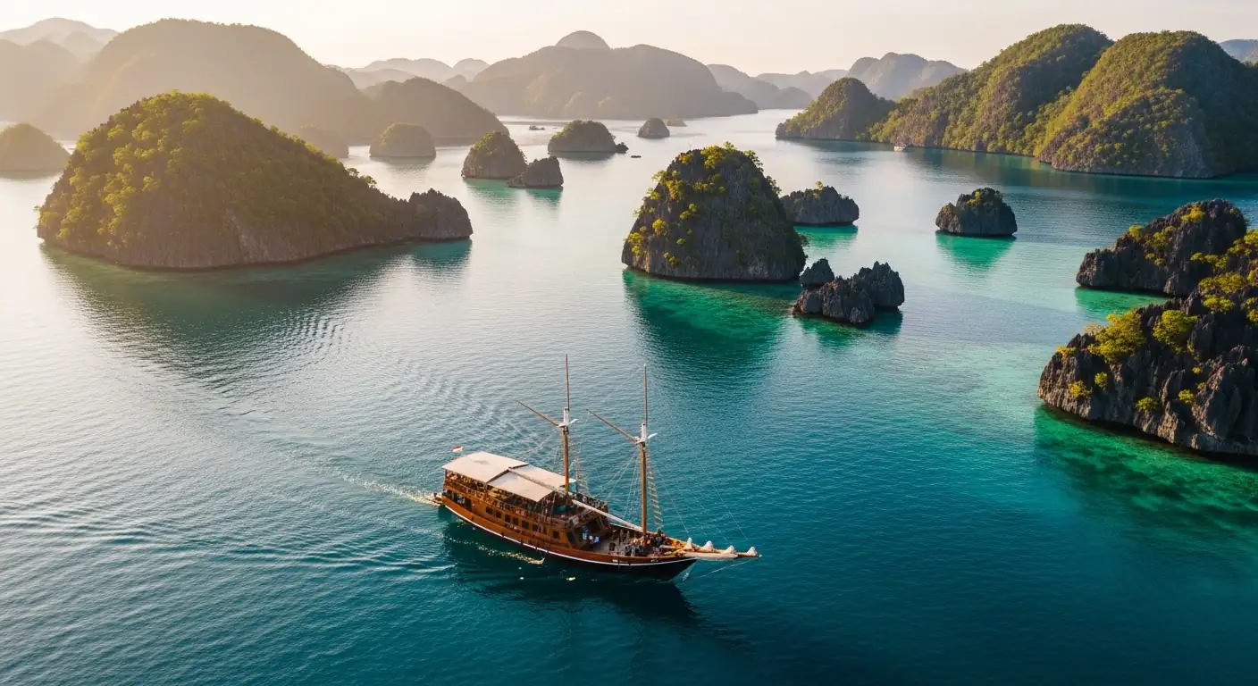 Phinisi Raja Ampat — Traditional Bugis Schooner Diving Expeditions
