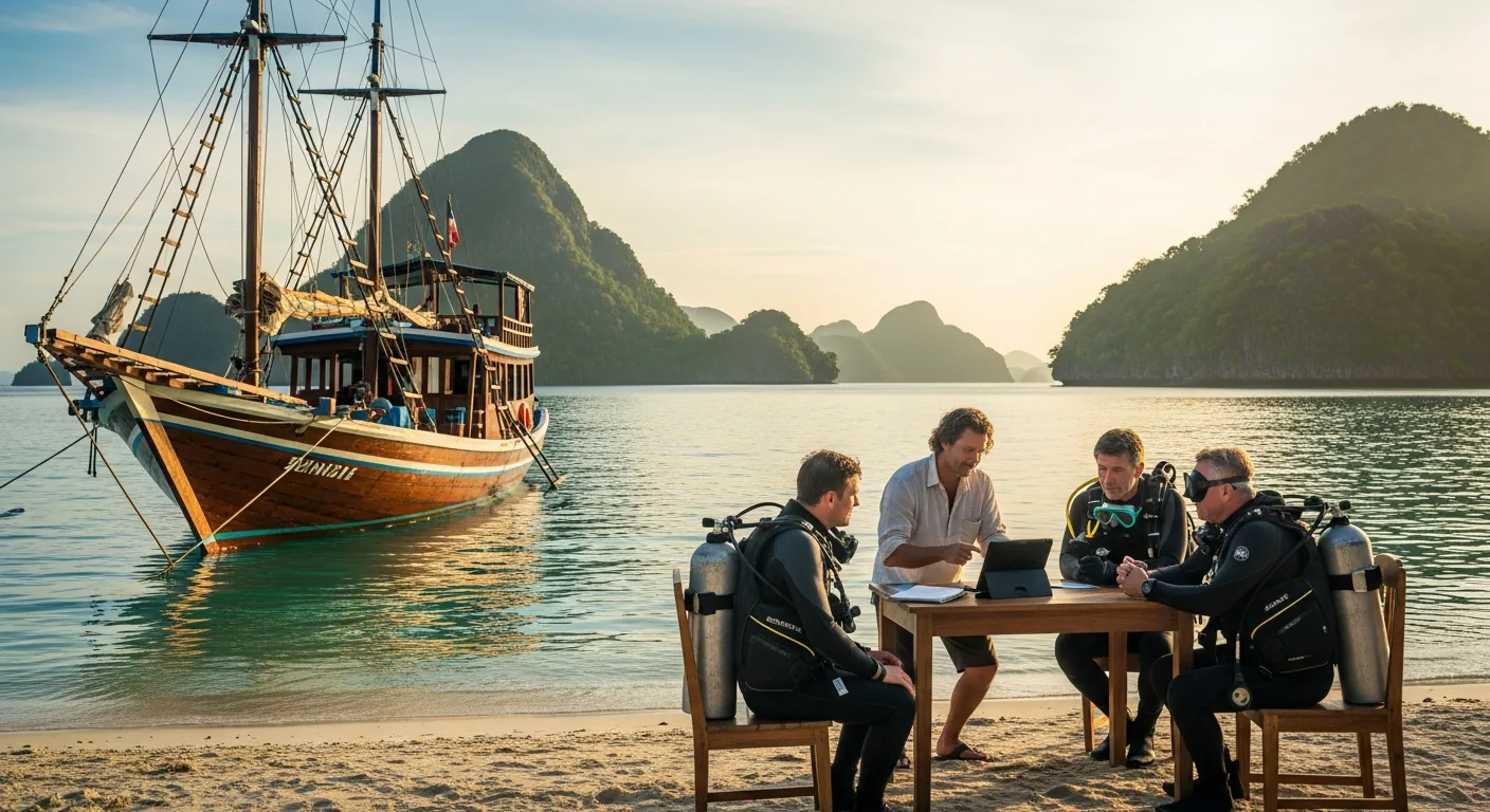 Phinisi Fleet Raja Ampat — Vessel Specs, Cabin, Crew